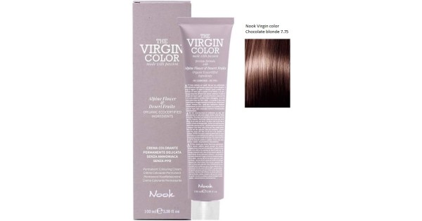 Vopsea Permanenta Fara Amoniac Si Fara PPD Nook Virgin Color Blond